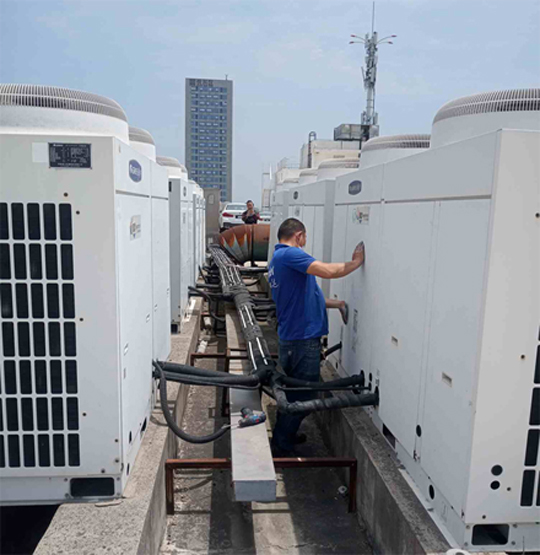 十堰市中央空调制热和不制冷系统维修方法